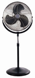 Optimus Industrial Grade High Velocity Stand Fan |F4184| 18", 3-Speed