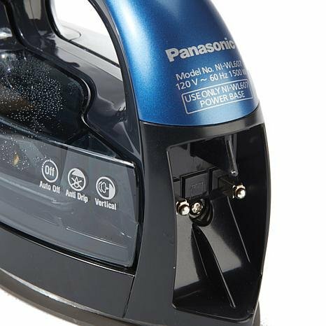 Panasonic Steam Iron |NI-WL607| 360-Quick, Cordless, Stainless-Steel Soleplate, with Vertical Steam