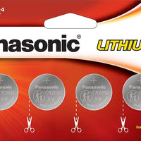 Panasonic Lithium Coin Battery: 3V x 4 | CR2032