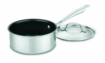 GGT19-18 | Cuisinart 2-qt Saucepan Tri-Ply non-stick Green