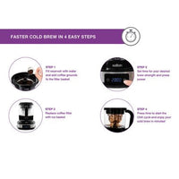 Salton Cold Brew Coffee Maker 7 Cup Digital | FC-1939