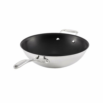 65029-830 | Zwilling Vista Clad 12" / 30cm  Non-Stick 18/10 Stainless Steel Wok