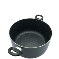 Healthy Bear 30cm aluminum Stock Pot w/lid INDUCTION | BCAL-30SPG-IN