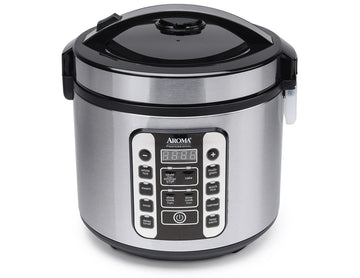 Aroma ARC-1120SBL SmartCarb Rice Cooker: 10 cup, multi-function