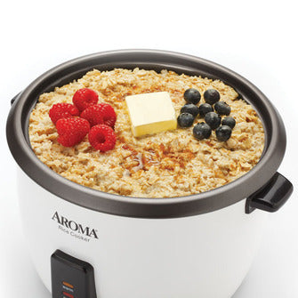 Not limited to rice, the non-stick interior also accommodates other comfort foods.