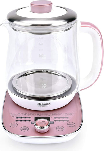 AWK-701 | Aroma Professional Nutri Kettle 1.5L Pink