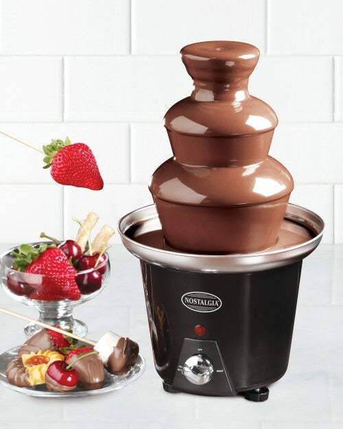 CFF965 | Nostalgia Electrics Chocolate Fondue Fountain
