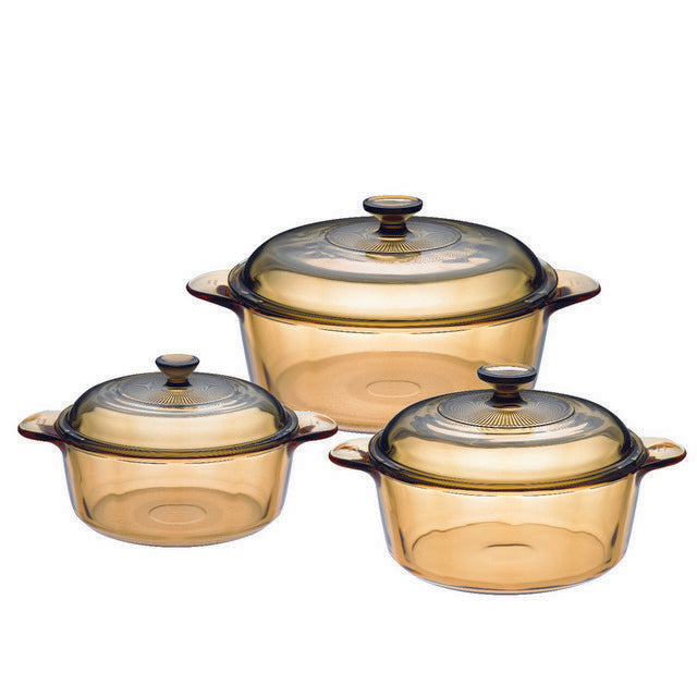 Visions Glass Versa Pot Set |VS332| 6-pieces