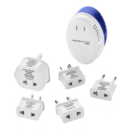 Conair Int'l Travel Kit Plugs & 1875W Converter | WT702CRNRC