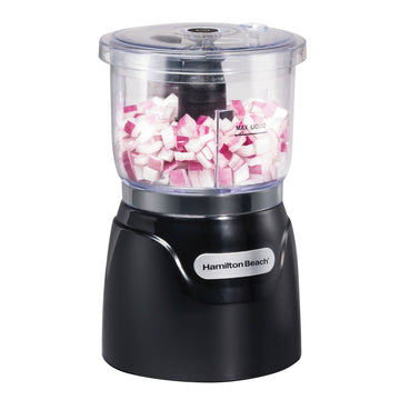 Hamilton Beach Chopper: 3-cups, 350W, Stack & Press, black | 72850