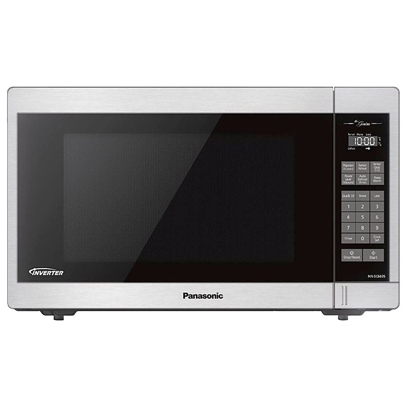 Panasonic Microwave Oven: 1.3 cu.ft, 1200W, Genius sensor, stainless steel | NN-SC669S