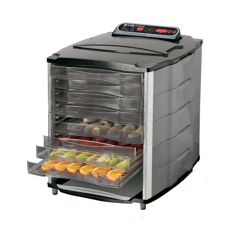 Weston Food Dehydrator: 830W, 10-tray, digital | 28-1001-W