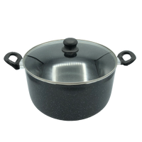 Healthy Bear 30cm aluminum Stock Pot w/lid INDUCTION | BCAL-30SPG-IN