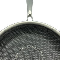 Healthy Bear SUS Hybrid Fry Pan: 24cm | BC-HW24FP