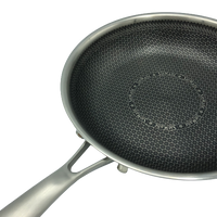 Healthy Bear SUS Hybrid Fry Pan: 28cm | BC-HW28FP